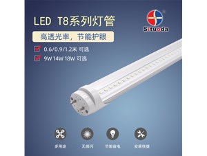 分析LED T8灯管为什么越来越受市场欢迎！