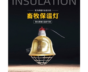 Livestock heating lamp