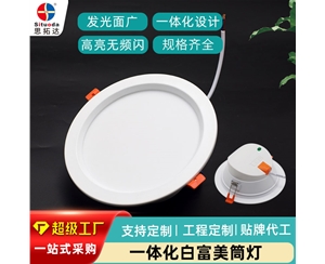 LED白富美筒灯