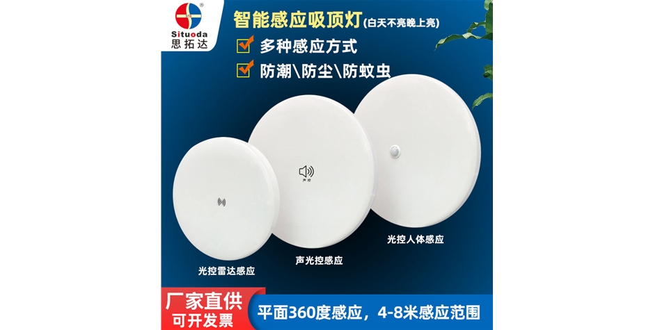 智能感应吸顶灯