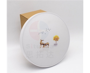 24W单色金鹿平面三防吸顶灯